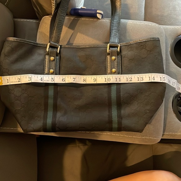 Black and green  Gucci purse​​ - Picture 13 of 15
